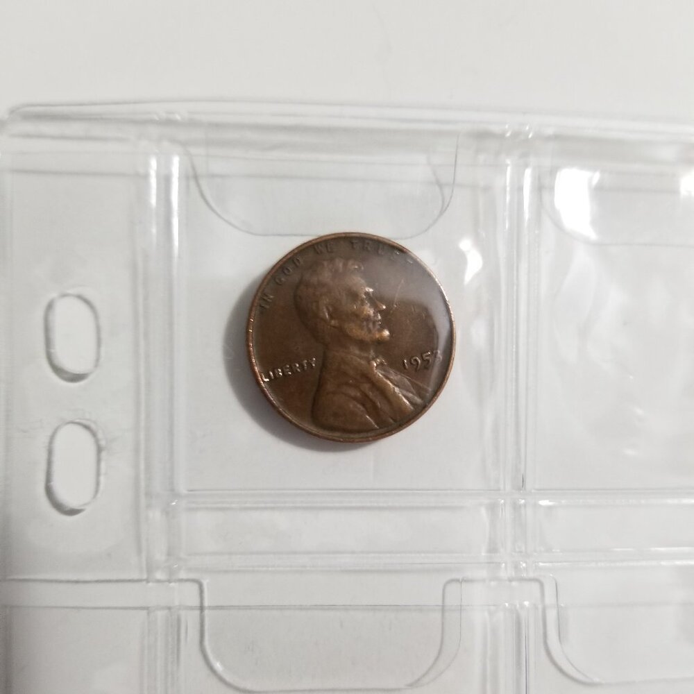 The 1953 (no-mint) Wheat Head Penny (One 1953 no-mint)